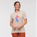 LLAMA STRIPES ORGANIC T-SHIRT