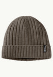 CUFFIA RIB KNIT BEANIE