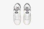 2STAR SNEAKER WHITE-SILVER