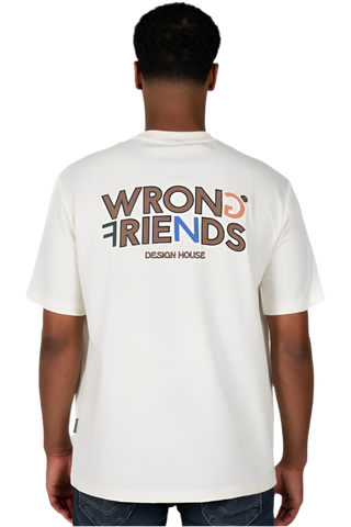 T-SHIRT BROOKS - BEIGE