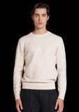 MAGLIONE LAMBSWOOL BIANCO