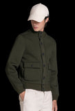 BOMBER IN SCUBA VERDE MILITARE