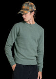MAGLIONE LAMBSWOOL VERDE SALVIA