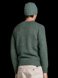 MAGLIONE MOULINE VERDE SCURO