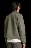 GIACCA WORKER IN CANVAS VERDE