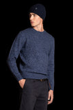 MAGLIONE MOULINE BLU