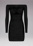 MINIDRESS CON NODI NERO