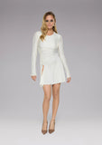 MINIDRESS SVASATO BIANCO