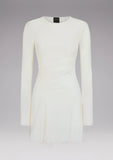 MINIDRESS SVASATO BIANCO