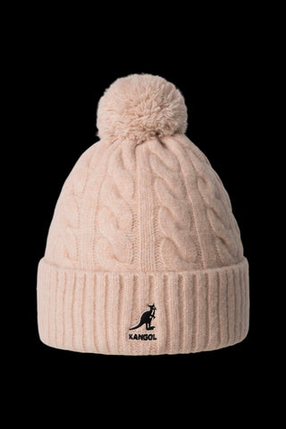 POMPOM BEANIE ROSA