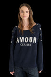 MAGLIONE BLU AMOUR