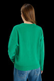 MAGLIONE VERDE SCOLLO V