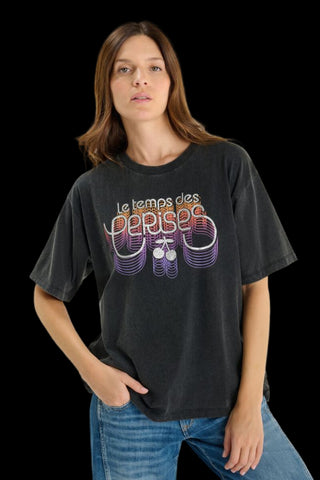 T-SHIRT LES TEMPS GLITTER