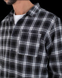 AXE CAMICIA FLANELLA NERA