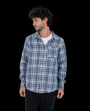 AXE CAMICIA FLANELLA BLU