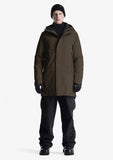 PLANK LINER PARKA COFFEE GREEN