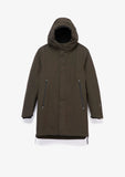 PLANK LINER PARKA COFFEE GREEN