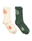WBTennis Stamp Socks 2 pack